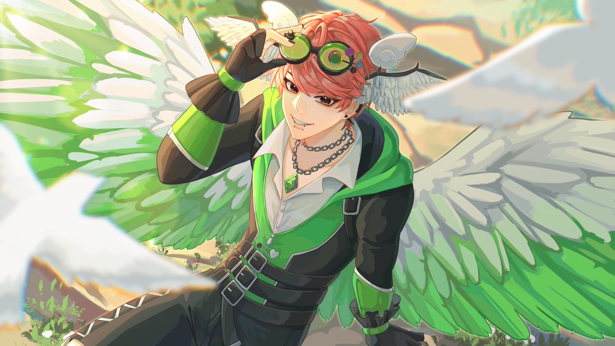 angrycomputer43's tweet image. He's really handsome xD
Commissioned by @atticCGWS with Serene style :3
#VGenComm