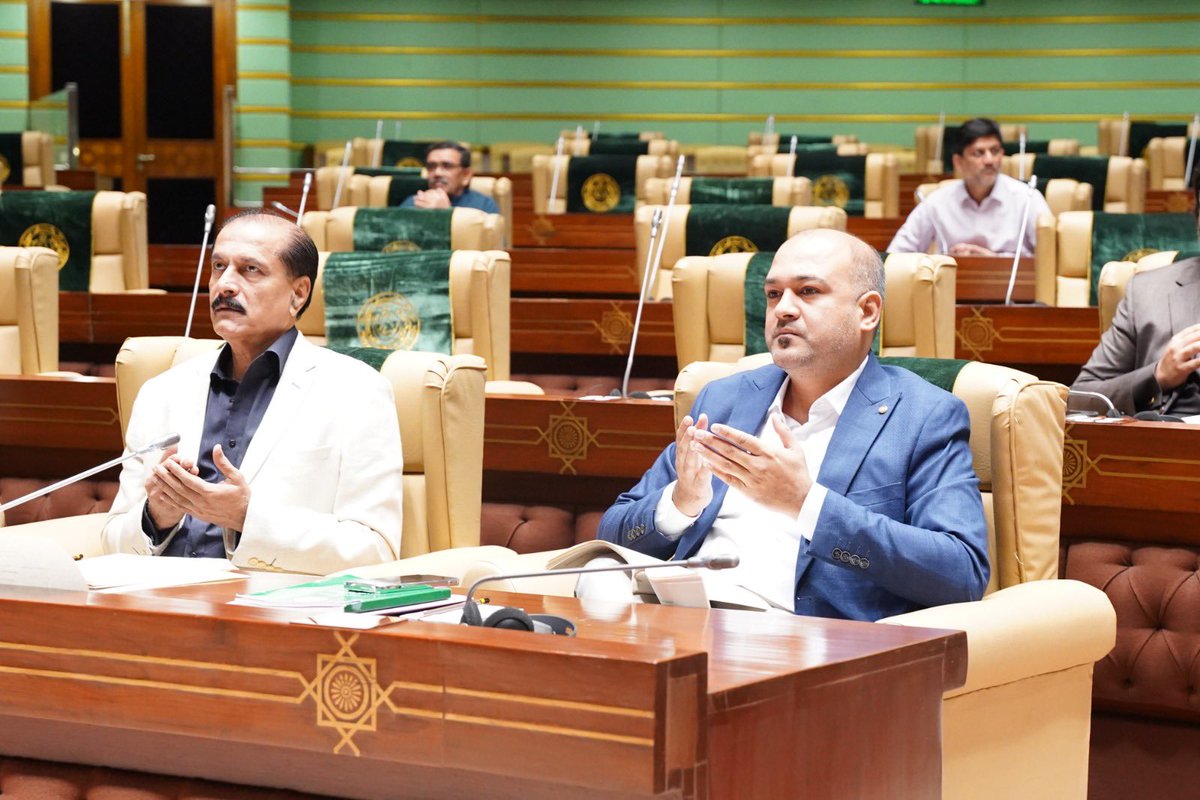 Some glimpses from the session of the Provincial Assembly on 24th June 2025.

#ProvincialAssemblyOfSindh #BudgetSession
