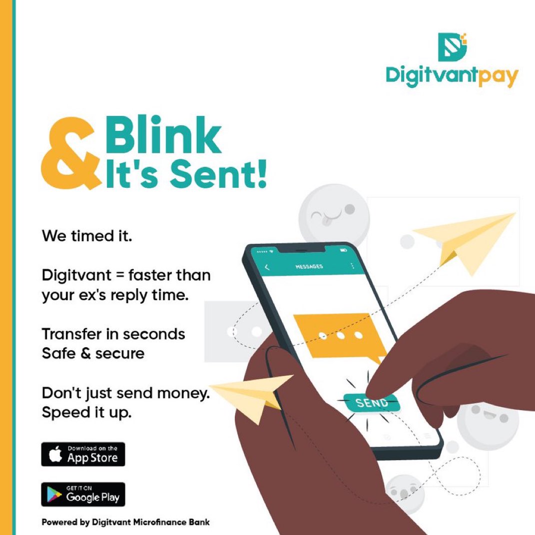 njamasi_'s tweet photo. Transfer in seconds when you use Digitvant. It’s your pace, your control. #DigitvantPays https://t.co/qFBfxJA2iD