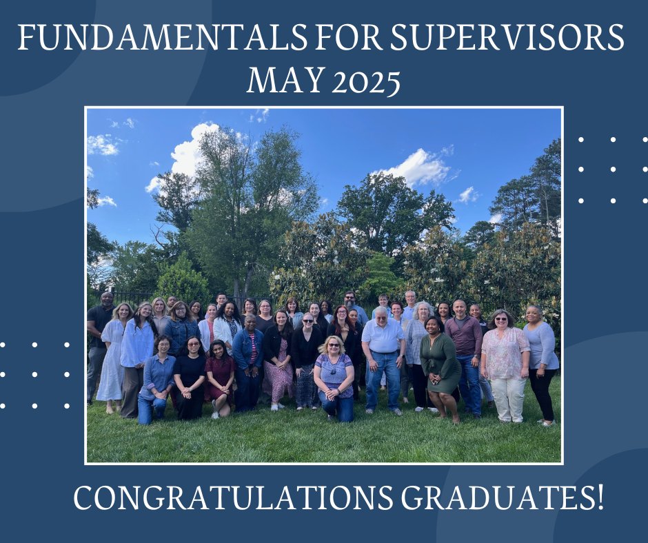Congratulations to our Fundamentals For Supervisors (FFS) Program Spring 2025 Graduates! 🎓 

Thank you to all of our FFS participants! Here’s to your next chapter and the confident, capable leaders you’ve become. The GEHLI team wishes you continued success on your journey! 🌟