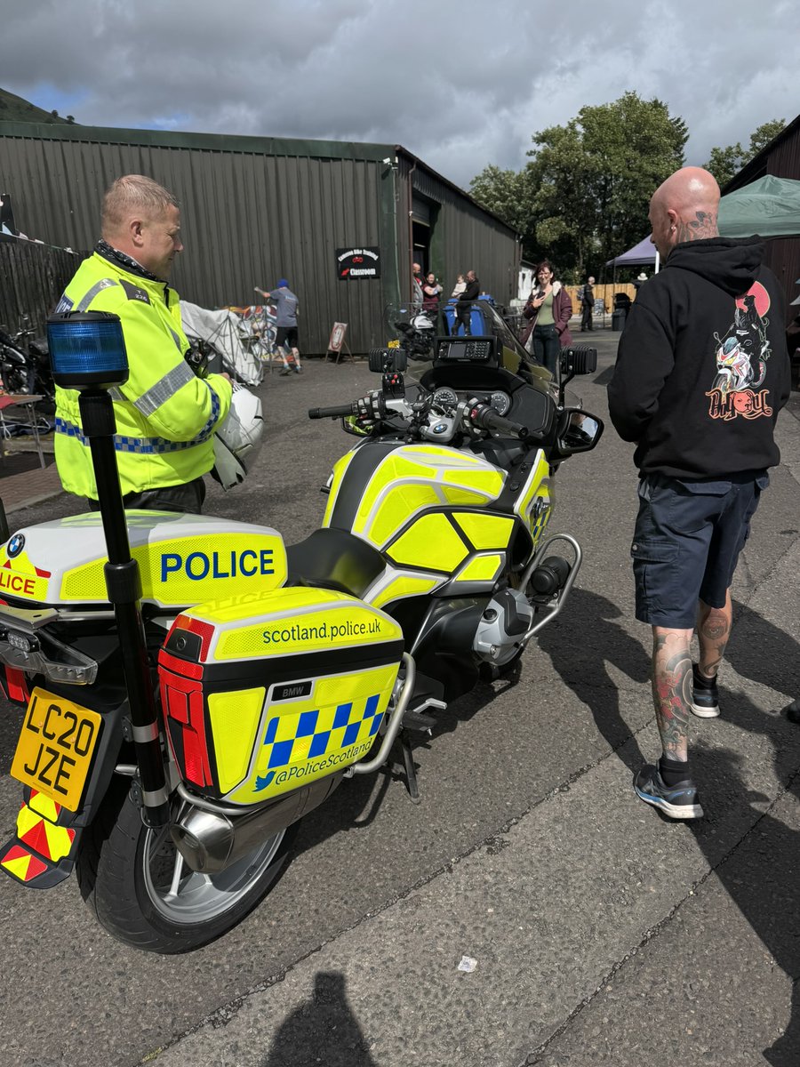 law_scotland's tweet photo. Great to catch up with Calum, Creag and the guys at Cameron Motorcycles for their Open Day on Sunday. The weather didn't play ball but a fantastic turnout and fab time had by all! 🏍️😃

#BecauseWeRideToo #TakeAnotherLook #MotorcyclingLawyers https://t.co/TPxXwR2vRW