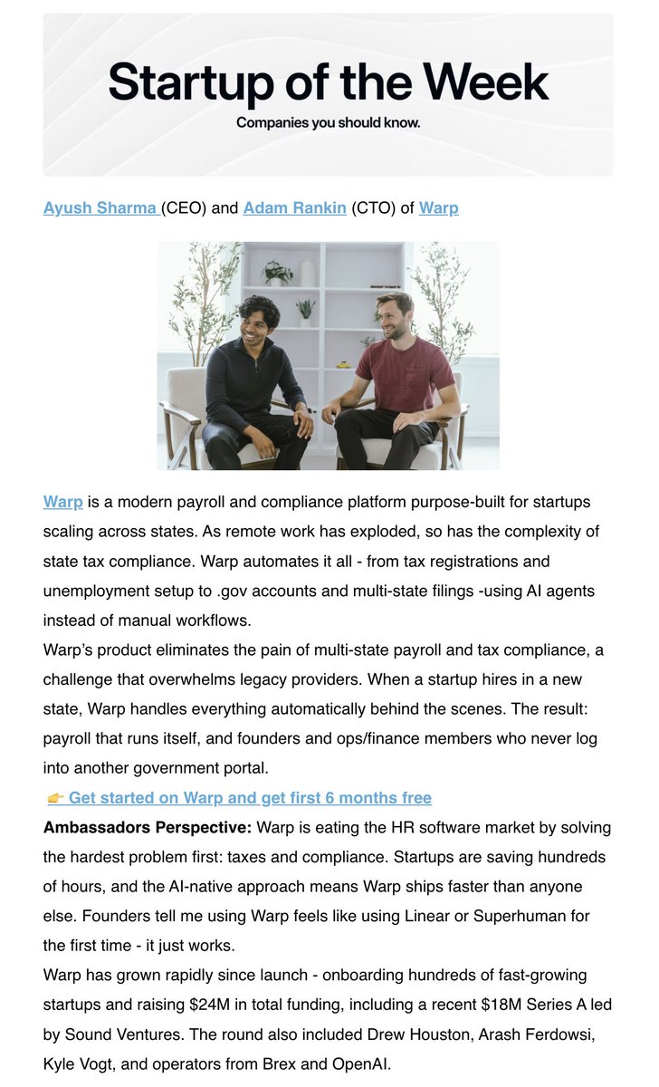 ayushswrites's tweet image. Thank you @M___Morgenstern and @brexHQ for featuring us as startup of the week.