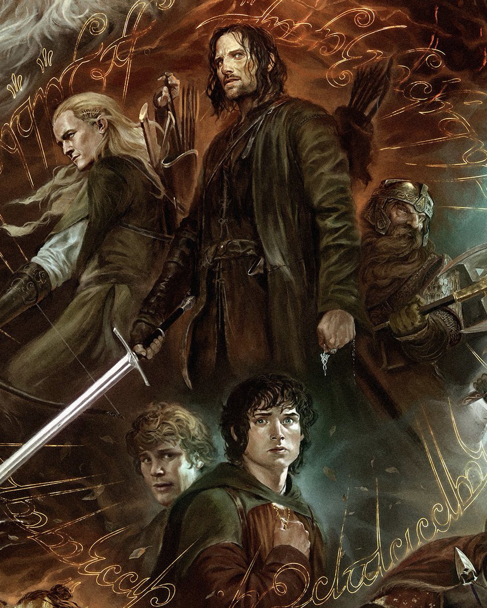 This Friday Álvaro Jiménez follows up his Black Rider print by bringing us his epic for The Fellowship of The Ring. In collaboration with Sideshow Art Prints.

Full reveal &amp; details on Thursday 🚀 On Sale Friday 5PM BST/12PM ET at apollogallery.com