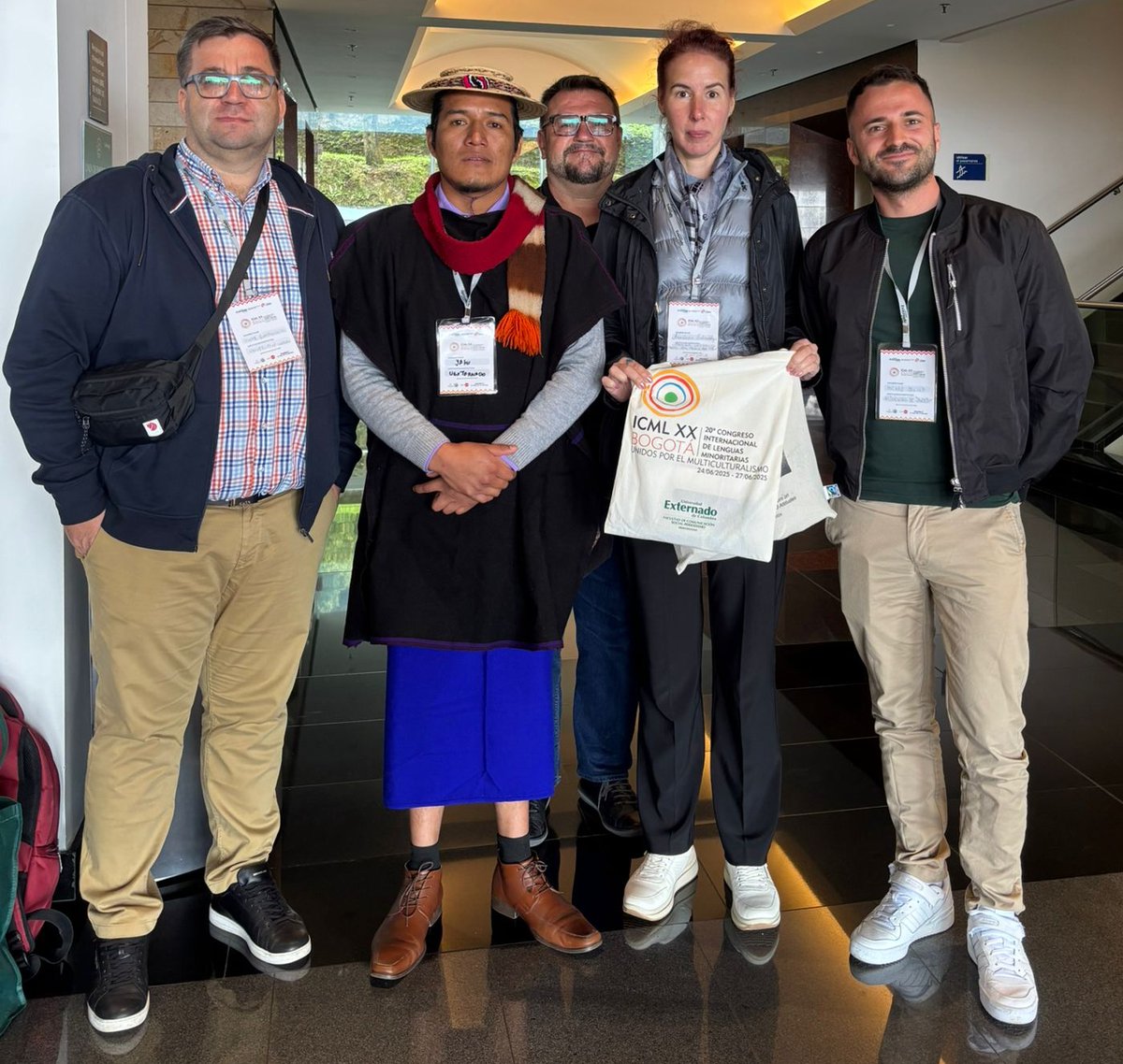 Anastassia Zabrodskaja (@azabrodskaja) on Twitter photo Feeling happy to attend the 20ᵗʰ International Conference on Minority Languages - ICML 2025. As a professor of #interculturalcommunication, I’m continually reminded at events like this of how deeply language shapes #identity, #belonging & #interculturalcommunication
<a href="/UExternado/">U.Externado</a> Feeling happy to attend the 20ᵗʰ International Conference on Minority Languages - ICML 2025. As a professor of #interculturalcommunication, I’m continually reminded at events like this of how deeply language shapes #identity, #belonging & #interculturalcommunication
<a href="/UExternado/">U.Externado</a>