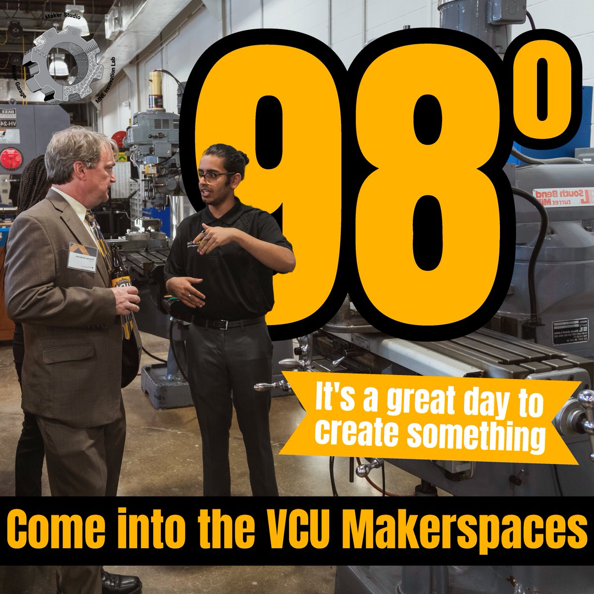 VCU College of Engineering Makerspaces tweet media