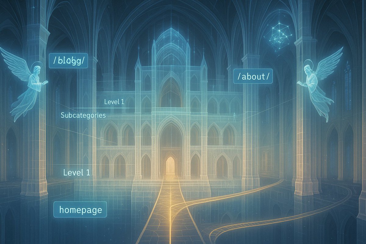 When website structure visualization goes wrong... 🤣