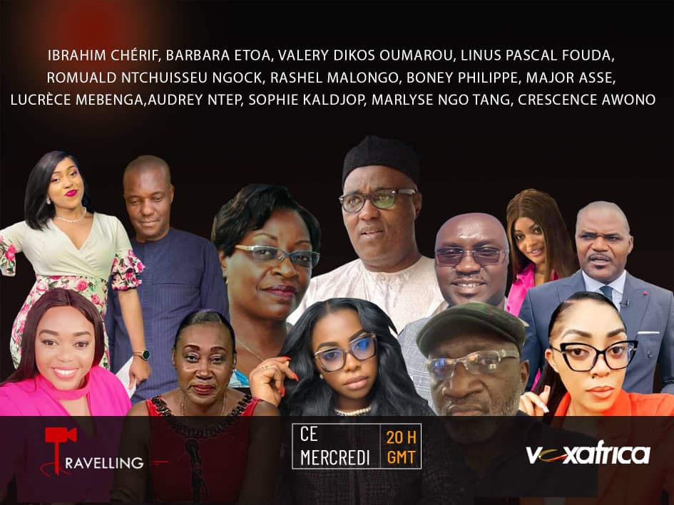 CASTING DE POIDS
 Ibrahim Chérif, Barbara Etoa, Linus Pascal Fouda, Romuald Ntchuisseu Ngock, Lucrèce Mebenga,
 Valery Dikos Oumarou, Boney Philippe, Rashel Malongo, Audrey Ntep

 TRAVELLING ce mercredi 20h GMT VOXAFRICA 

Bande annonce à (re) voir ici facebook.com/share/v/14tDaj…