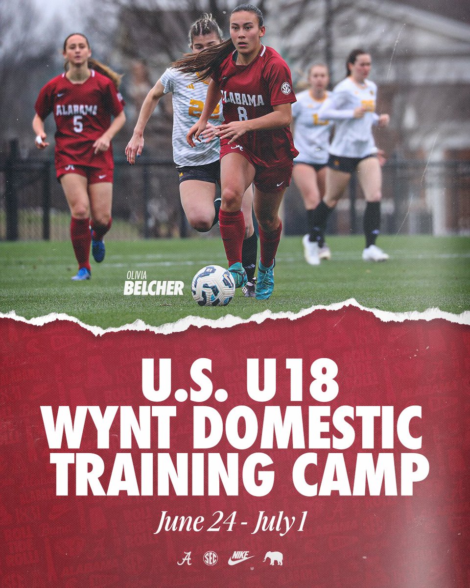 AlabamaSoccer's tweet image. Olivia Belcher and Maddie Padelski are off to the U.S. U18 National Team Training Camp 💪
📝rolltide.com/news/2025/6/24…
#RollTide