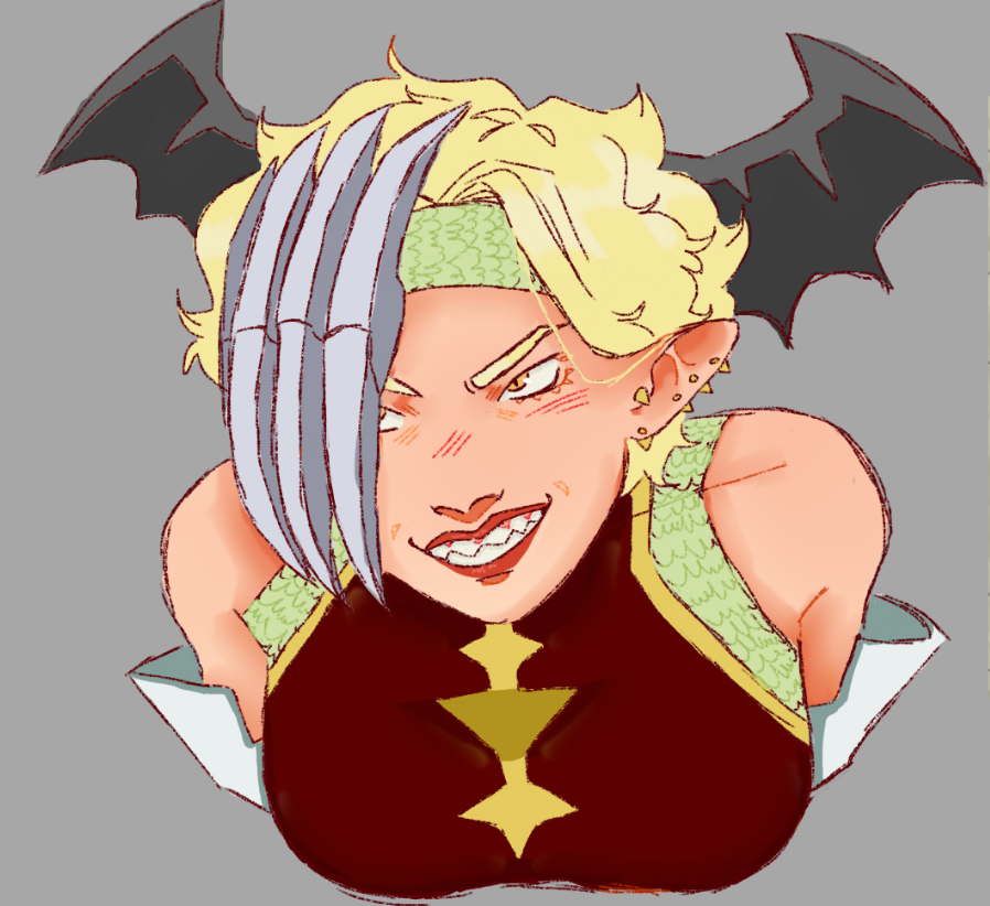 orystrii's tweet image. A little half assed but god is she gorgeous
 #ryukyu #MHA
