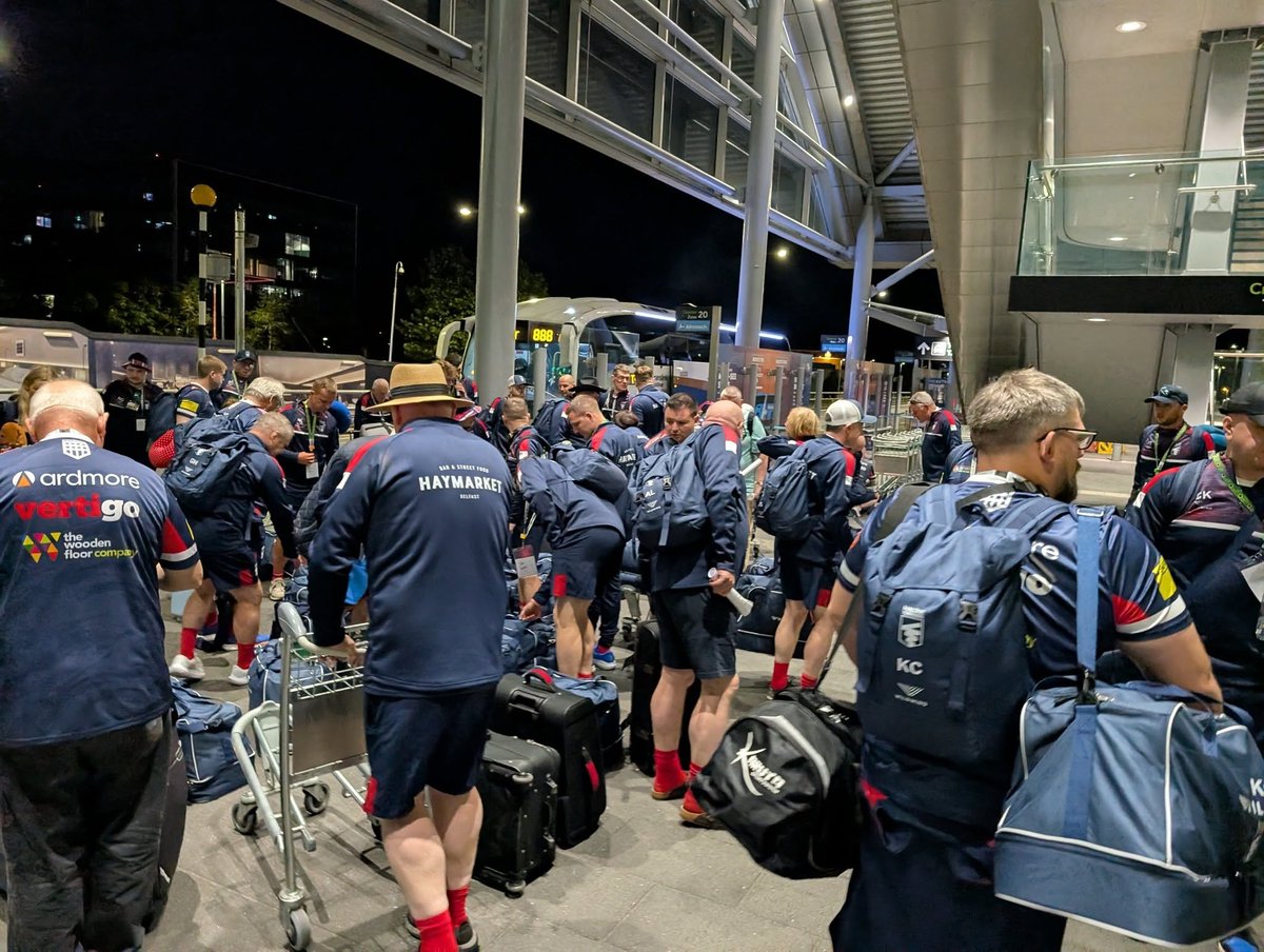 ArdmoreAdv's tweet photo. Where in the world will you see the Ardmore logo this week? 🌍 On the backs of the brilliant #MaloneTornadoes as they compete at @IMART_worldcup in Pamplona. #TeamArdmore are a proud to sponsor. Good luck, Tornadoes! 🏉 #IMART2025 #MixedAbilityRugby https://t.co/ZNT3lv6yYD