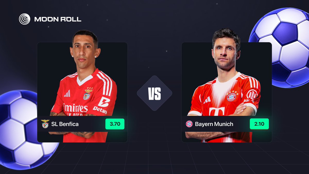 FIFA CLUB WORLD CUP ⚽

SL Benfica 🦅vs Bayern Munich 🔴

Drop your score prediction — $50 to win! 👇