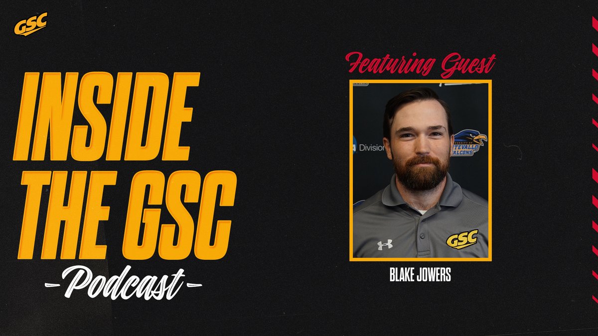 GulfSouth's tweet image. 🎙️ NEW EPISODE 🎙️
Learn more about the life of an SID on the newest episode of Inside The GSC, featuring @UMFalcons Director of Media Relations Blake Jowers!
SPOTIFY: open.spotify.com/show/1RiopWXyq…
YOUTUBE: youtu.be/nEf1uvddIRA