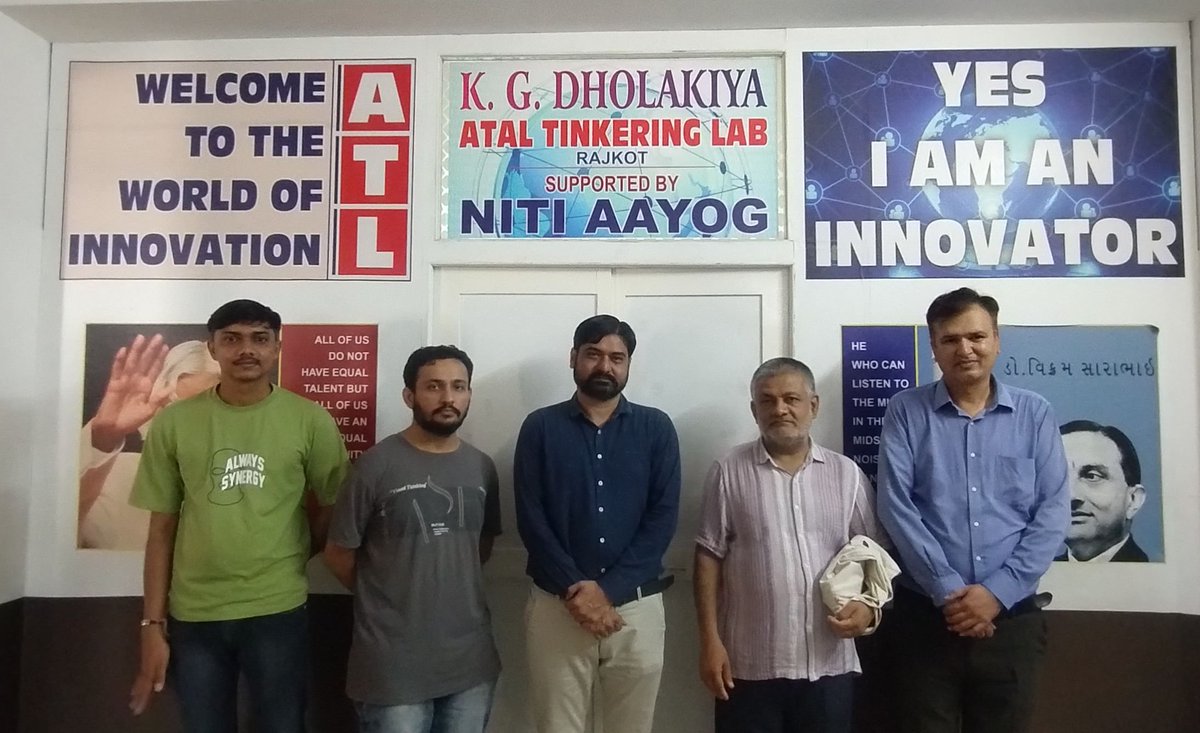 IPLab_Rajkot's tweet photo. At K.G. Dholakiya School, #Rajkot—#future #innovators are in the making!
The #ATL_Lab, developed by @InfoGujcost, is empowering #students to #think, #build, & #solve.
Students were introduced to @IPLab_Rajkot to understand how to #protect and #nurture their #novel #ideas. https://t.co/OMnLRygH4C