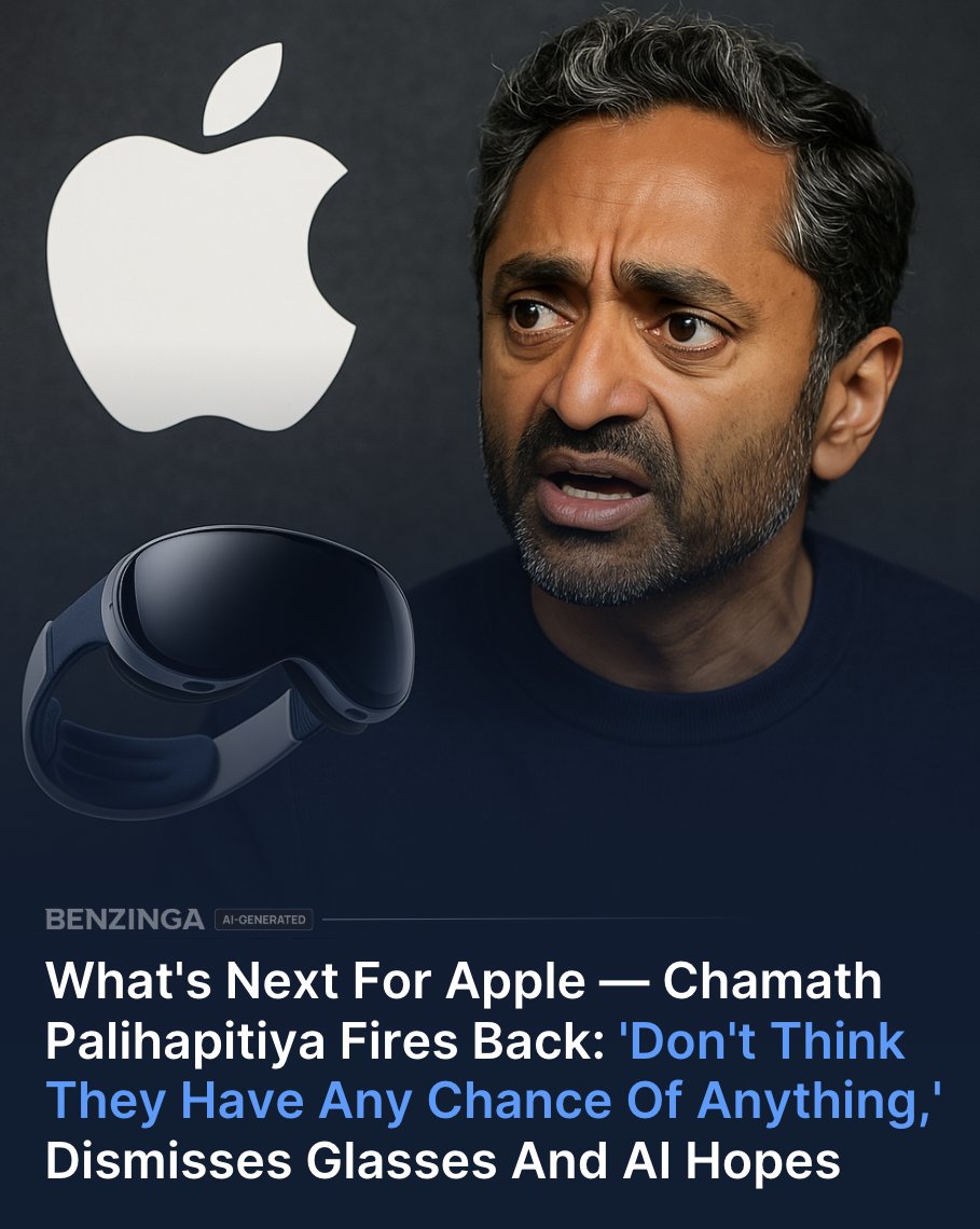 Chamath Palihapitiya had blunt words for Apple on the All-In podcast,  saying the company has 