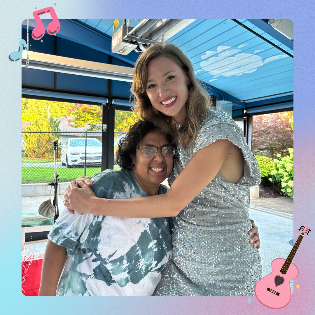 Holy_AngelsNC's tweet photo. Our residents had so much fun singing and dancing through the eras! 🎤✨ A huge thank you to singer-songwriter Ellie Morgan for bringing her talent and energy to Holy Angels to kick off our summer concert series and making it a night to remember! 🎶 https://t.co/nF7QqprZna