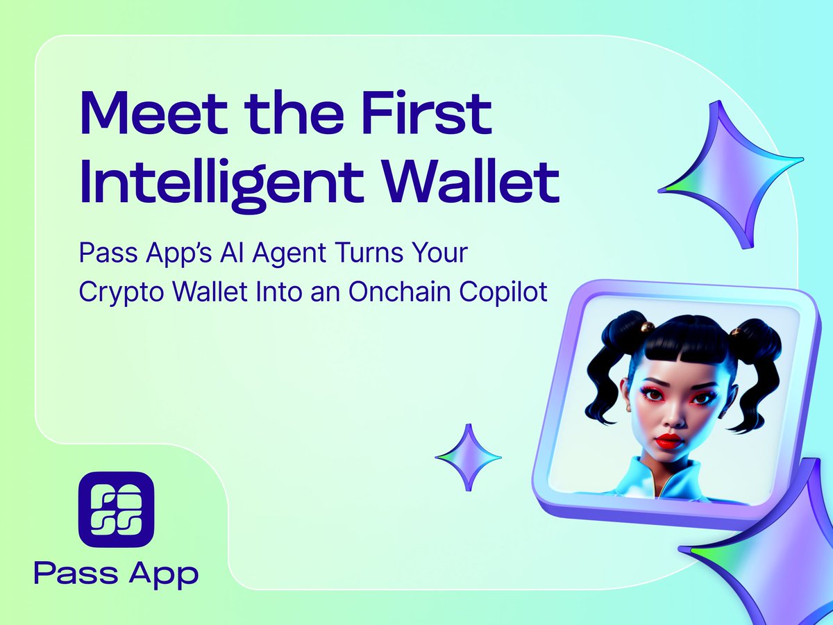 PassAppHQ's tweet image. Meet the first intelligent wallet.
We quietly launched AI agents last month. Early users? Already putting them to work.
Now it's time to show the rest of web3 what onchain automation really looks like.
Here’s what your agent can do 🧵👇