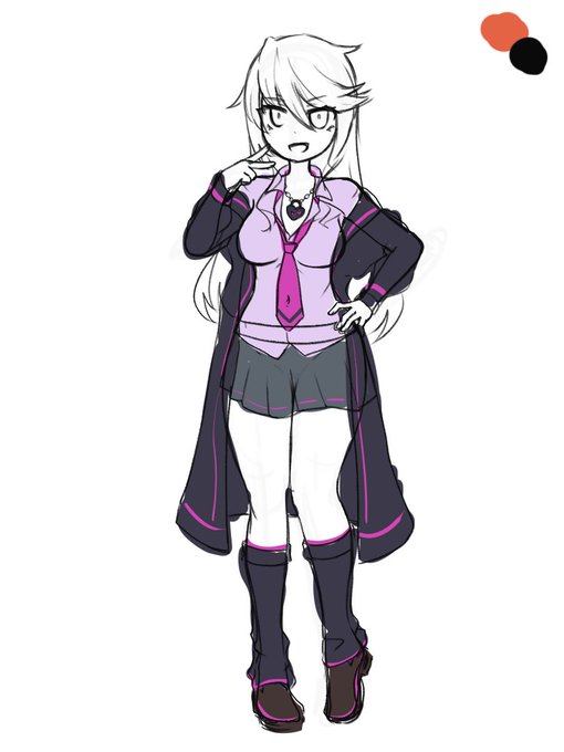 リカちゃんのデザイン、ルーズソックスかニーソか迷うな〜〜 