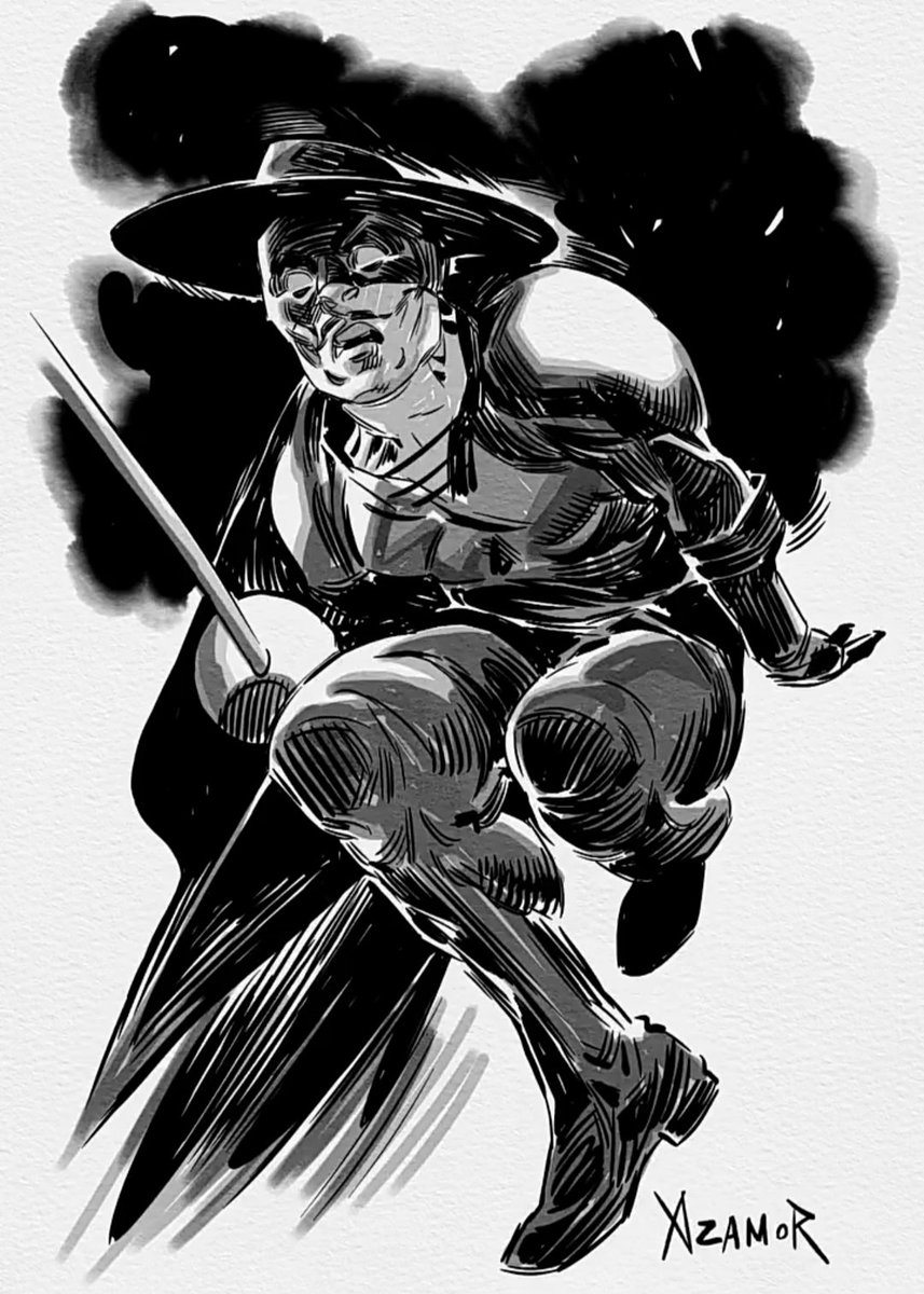 AltercomicsST's tweet photo. Sharp lines, bold storytelling. 🗡️
Check out this digital inking reel by our amazing artist #azamorcatzole, bringing El Zorro to life with precision and style.
#elzorro #zorro #digitalink #comicart #inking #drawingreel #altercomics #comicartist #julioazamor https://t.co/rBR26qlpLU
