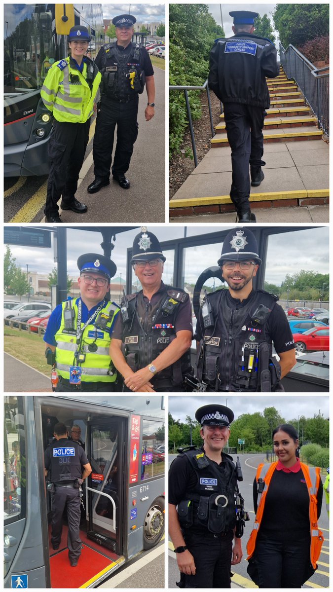 👮‍♂️ Out in Cannock today for #NeighbourhoodPolicingWeek — great to engage with the community alongside our partners.

✅ 5 dealt with for fare evasion
✅ Multiple shoplifting offences likely prevented

Thanks to all who stopped to chat! 💬 #CannockPolice #CommunitySafety