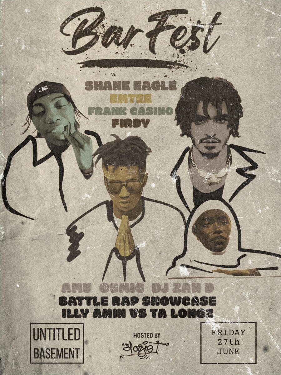 Bar Fest this Friday! Let’s talk bars, not feelings.