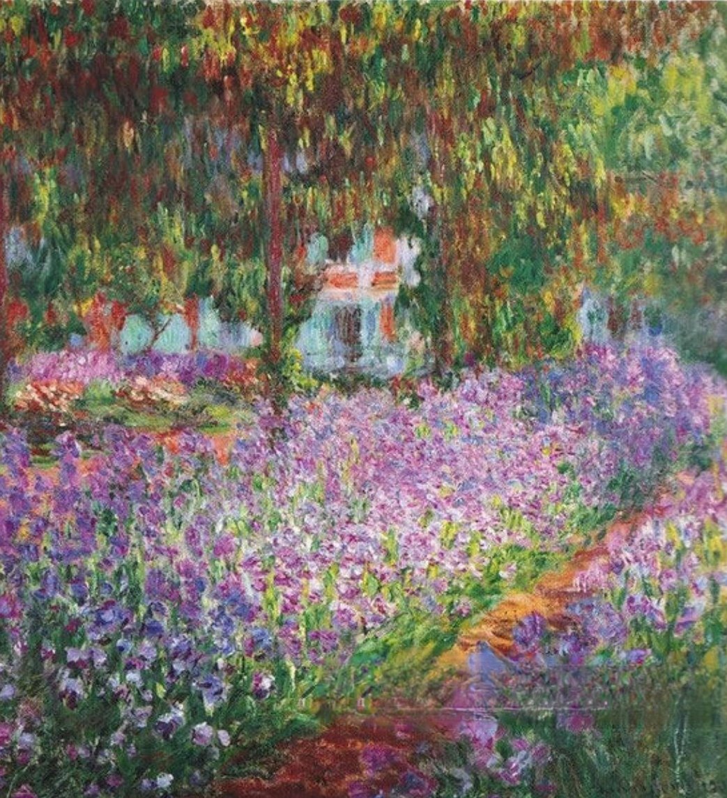 #Pintura 🎨🖼️
#FelizMartes

Jardín de Giverny
Autor: Claude Monet
Estilo: Impresionismo
Año: 1900
Se encuentra en: Museo de Orsay, París