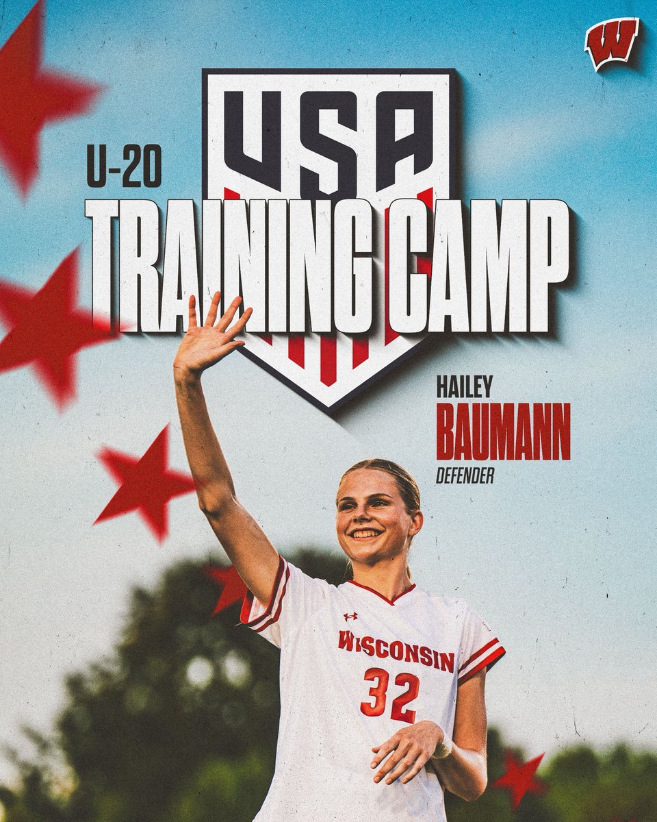 Another call-up, another chance to shine ⭐ 

Hailey is heading to the U.S. U-20 National Team camp!

#OnWisconsin