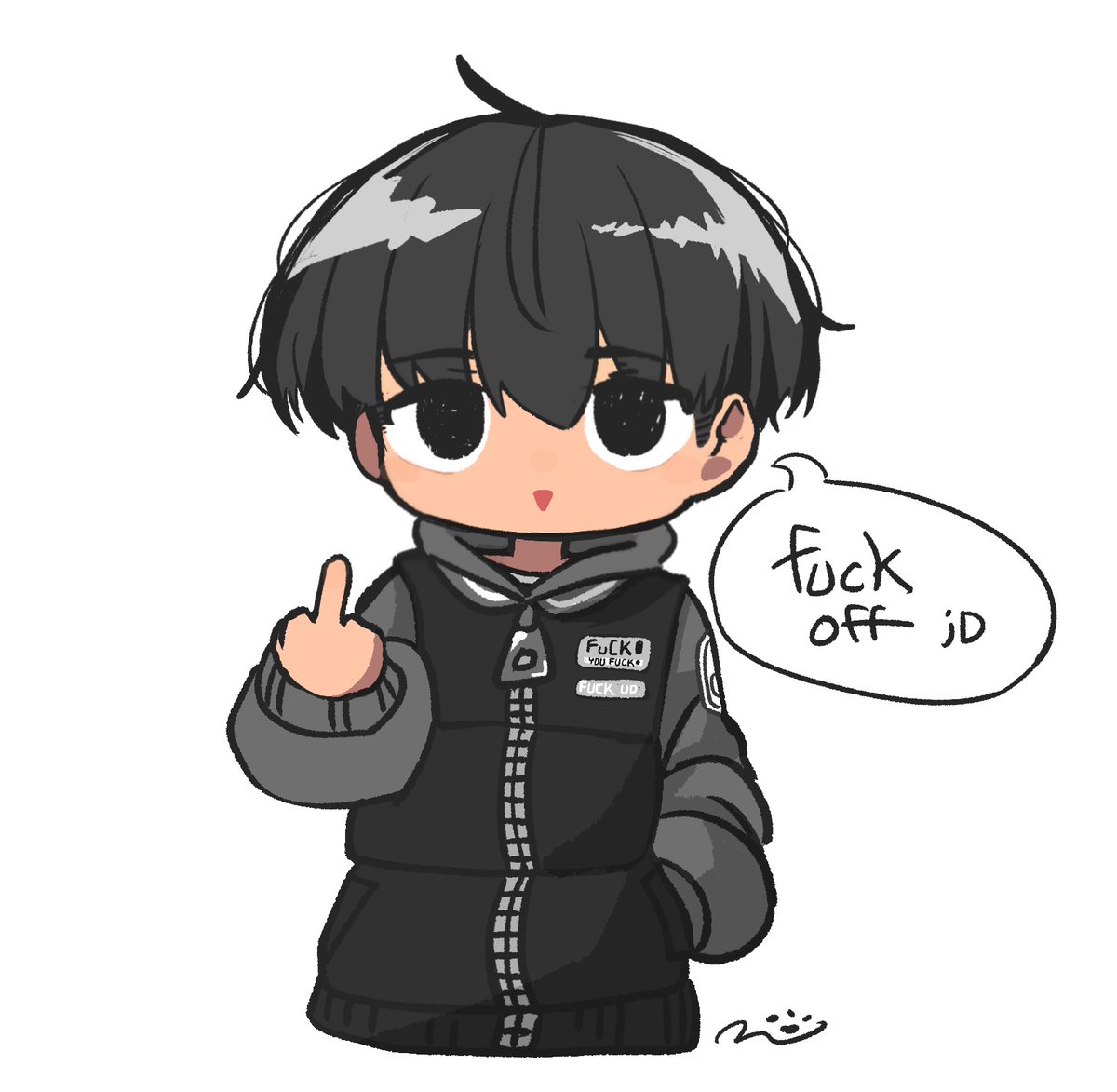 _moigomoim_'s tweet image. Sorry for the swearing
I just felt like drawing something like this 😉