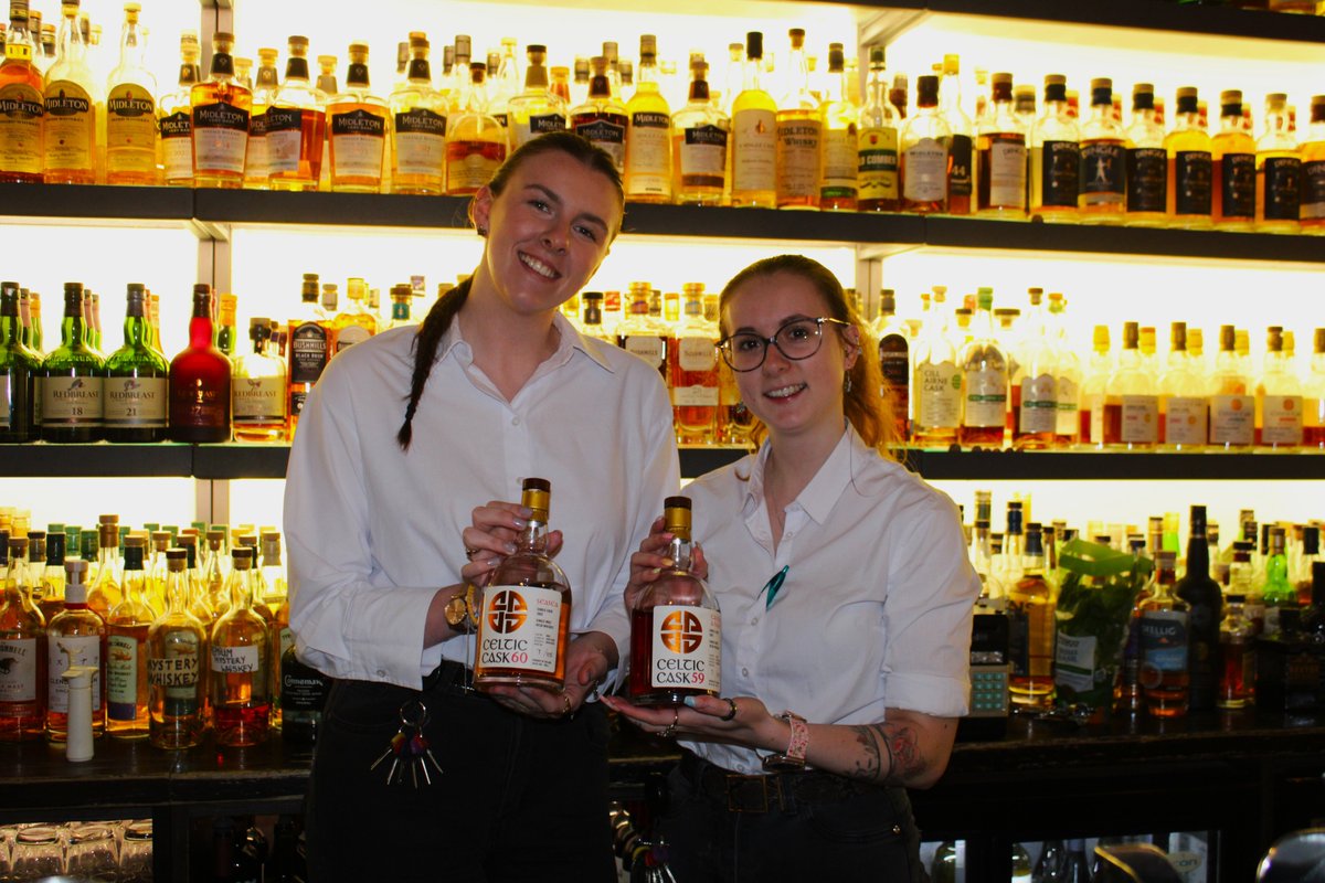 Celtic Cask 59 &amp; 60 Have Landed!

Emilia and Ellen have the goods — pop in and try the latest from our legendary Celtic Cask series. These drams won’t last long!