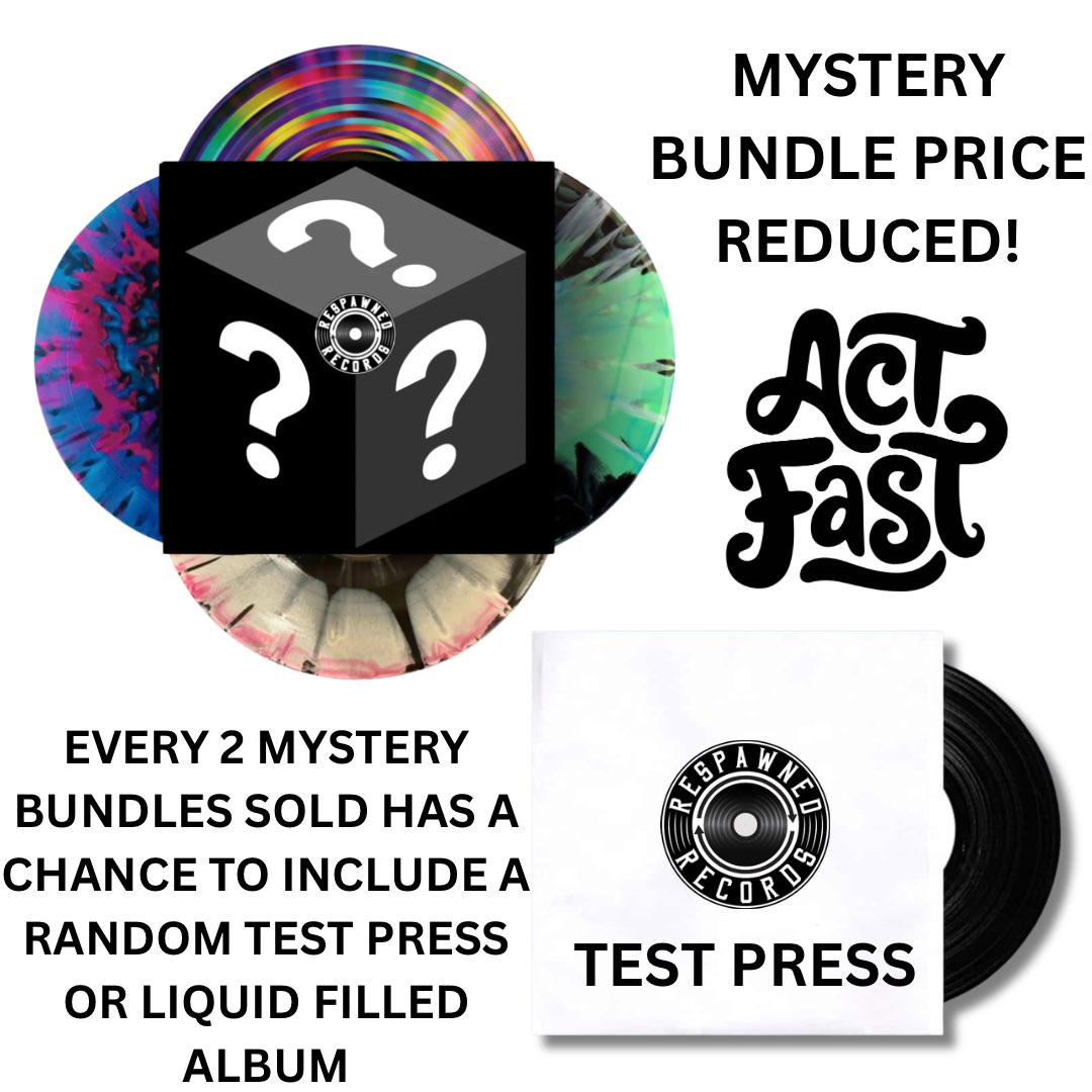 Our Mystery Vinyl Record Bundle just got even better — we’ve dropped the price to make the surprise even sweeter!

AND HERE’S THE KICKER 👉 For every 2 bundles sold, we’re throwing in a random Test Pressing OR a Liquid Filled Record — absolutely FREE! 🔥💧

Mystery music, rare