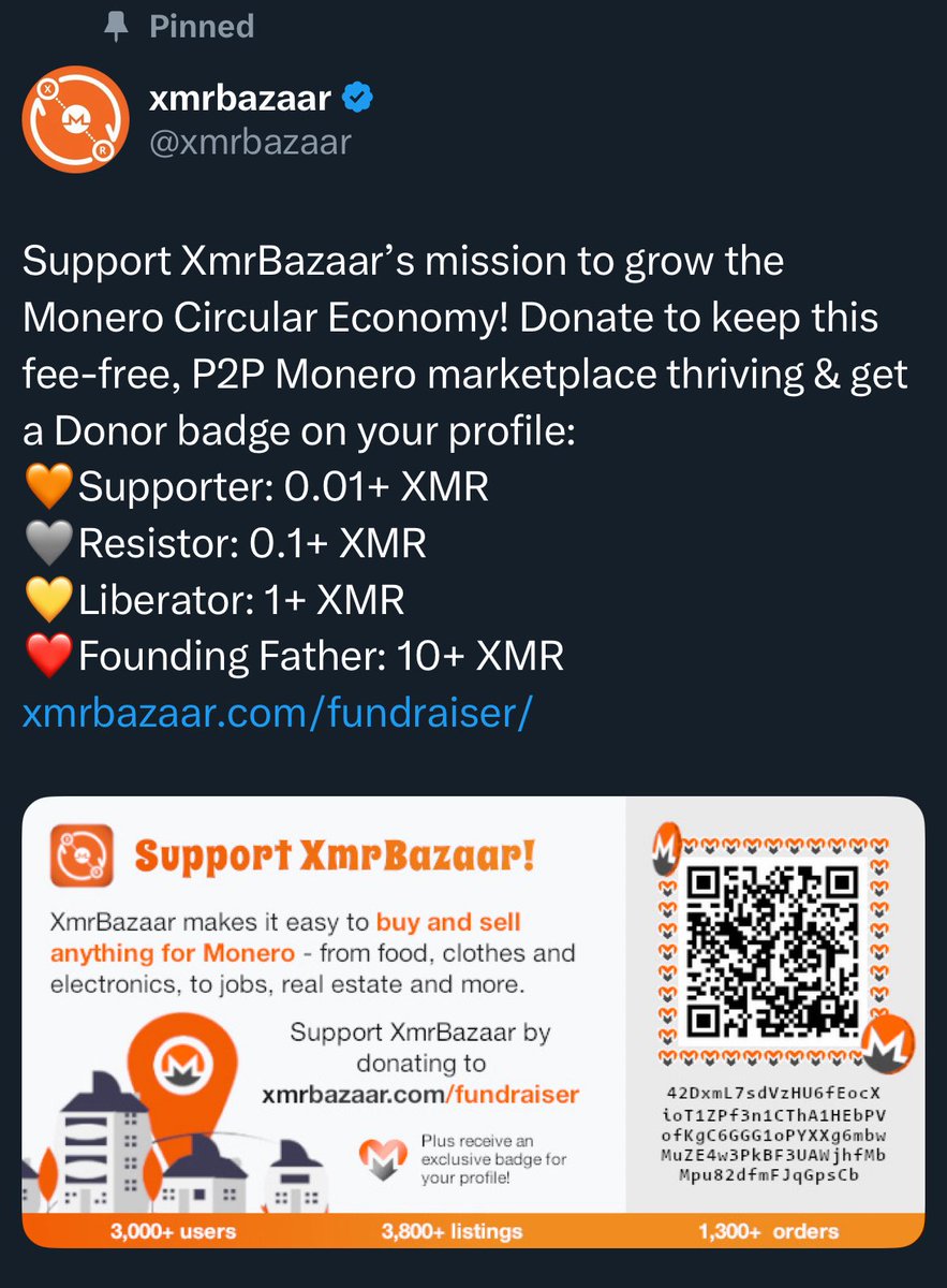 XmrBazaar was developed behind the scenes for well over a year and then launched a year ago. It has since gained about 3000 users! Not just accounts but active users. Over 6000 listings have been posted and 1.6k orders. And we don’t even know how many orders have taken place