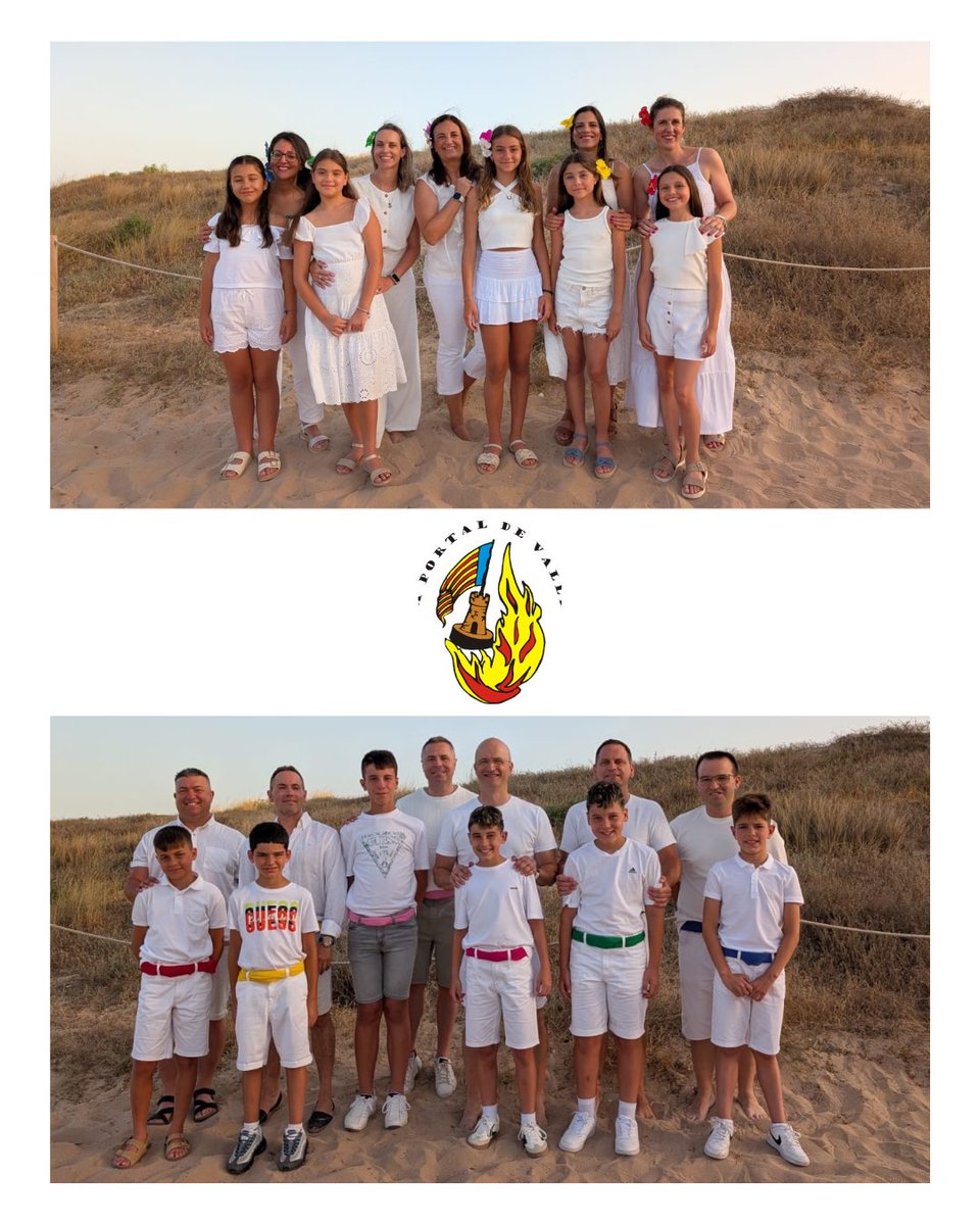 FallaPortal's tweet image. La nostra comissió no vol perdre les tradicions i, un any més, ens vam reunir per a sopar i, tot seguit, demanar els nostres desitjos banyant-nos els peus.
Vam gaudir d'una bonica nit de Sant Joan i els representants de 2026 van viure un dels seus primers combois junts. #Falles26