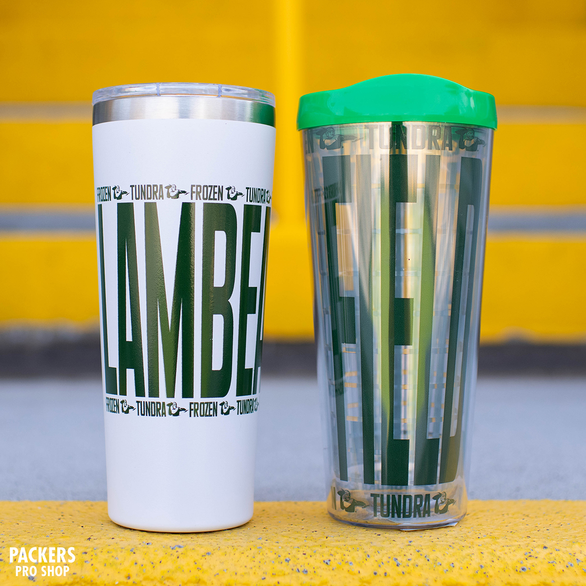 packersproshop's tweet image. Lambeau Field drinkware = perfect for all drinks! Get yours now: bit.ly/3T5zZjN