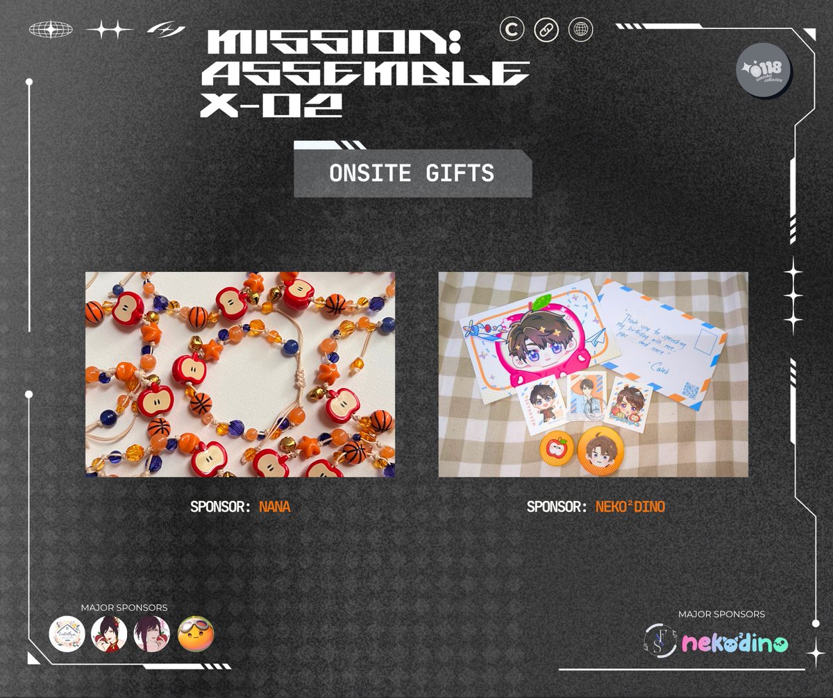 0118tanoshii_co's tweet photo. Pipsqueaks! Our sponsors and guest have prepared some gifts for you!
Thank you dearest sponsors and guest 🥰
#MissionAssembleX02 #CalebBirthday #Caleb #CalebCSE #FanEvents #0118tanoshiicollective https://t.co/iHtlEeiu9m