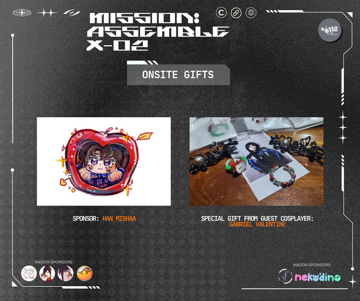 0118tanoshii_co's tweet photo. Pipsqueaks! Our sponsors and guest have prepared some gifts for you!
Thank you dearest sponsors and guest 🥰
#MissionAssembleX02 #CalebBirthday #Caleb #CalebCSE #FanEvents #0118tanoshiicollective https://t.co/iHtlEeiu9m