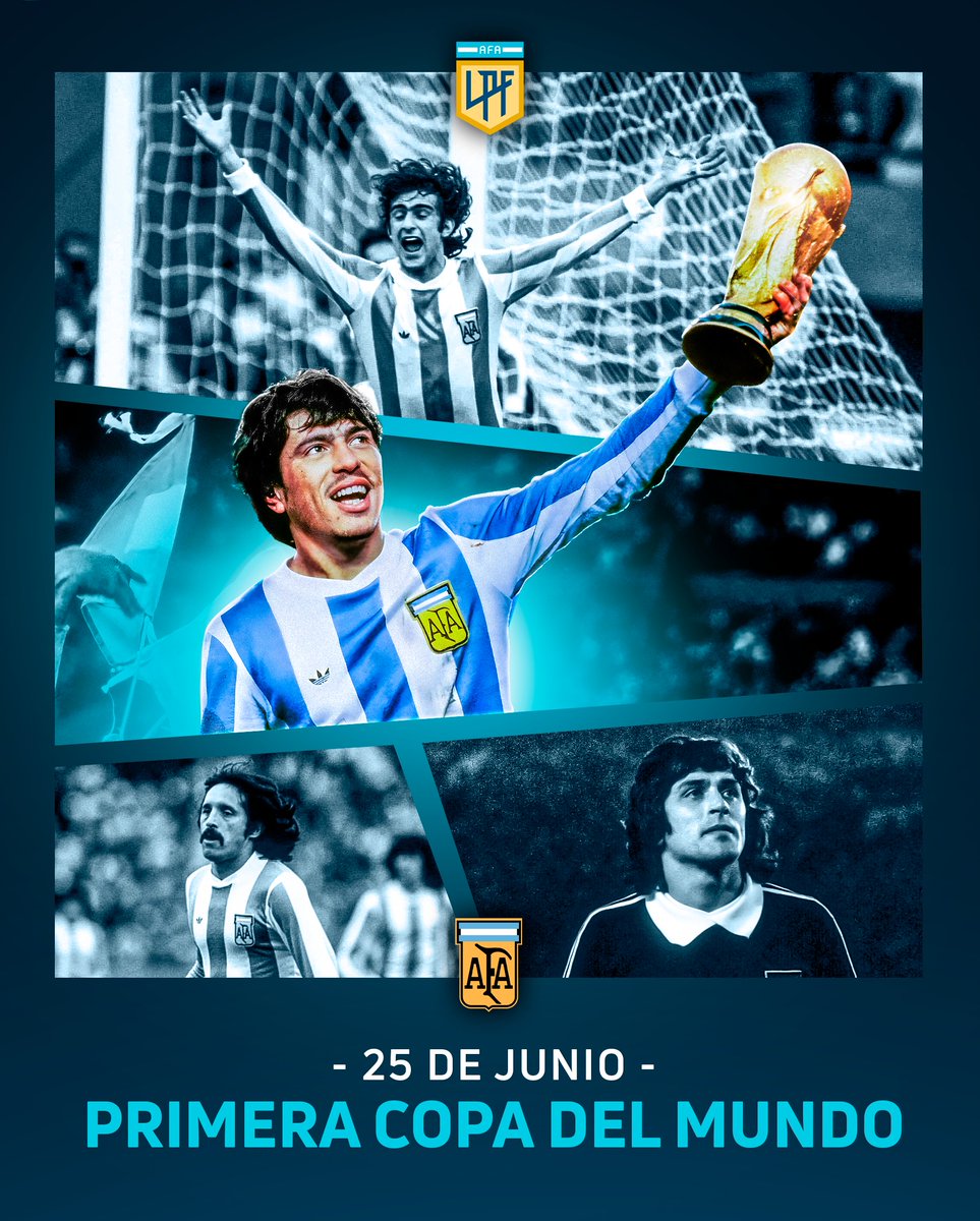 Liga Profesional de Fútbol (@ligaafa) on Twitter photo ¡A 47 años del título! ✊ #UnDíaComoHoy, pero de 1978, <a href="/Argentina/">🇦🇷 Selección Argentina ⭐⭐⭐</a> se consagraba campeón de la Copa del Mundo <a href="/fifaworldcup_es/">Mundial de Clubes FIFA 🏆</a> 🏆🇦🇷 ¡A 47 años del título! ✊ #UnDíaComoHoy, pero de 1978, <a href="/Argentina/">🇦🇷 Selección Argentina ⭐⭐⭐</a> se consagraba campeón de la Copa del Mundo <a href="/fifaworldcup_es/">Mundial de Clubes FIFA 🏆</a> 🏆🇦🇷