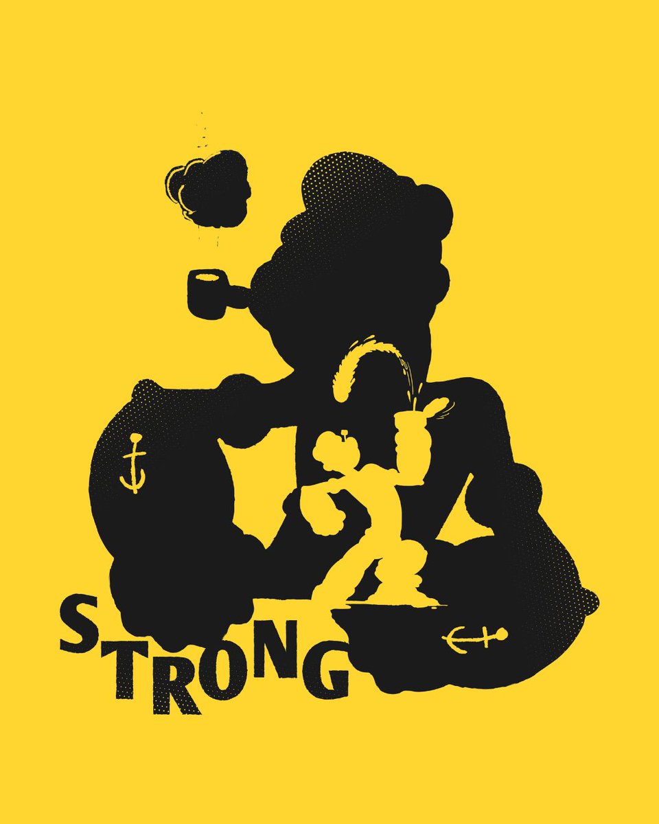 PopeyeTweetsk's tweet image. Popeye Strong! #PopeyeStrong #PopeyetheSailorMan