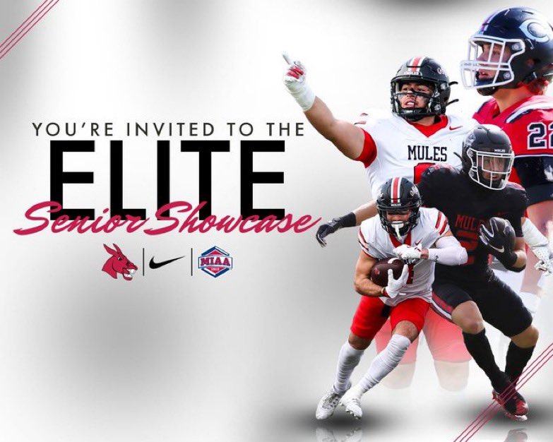 Thanks for the showcase invite <a href="/Vince_Mayle/">Coach Mayle</a>