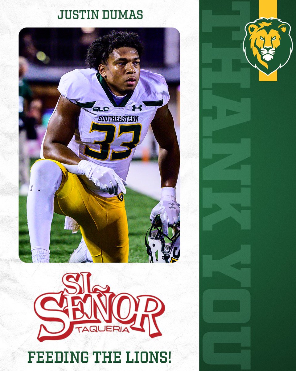 Southeastern Football (@lionupfootball) on Twitter photo <a href="/Coach_Scelfo/">Frank Scelfo</a> and <a href="/LionUpFootball/">Southeastern Football</a> want to Thank Si Señor for their support and generosity!
#OurTownOurTeam | #GetintheGame | #TheStandard | #LionUp <a href="/Coach_Scelfo/">Frank Scelfo</a> and <a href="/LionUpFootball/">Southeastern Football</a> want to Thank Si Señor for their support and generosity!
#OurTownOurTeam | #GetintheGame | #TheStandard | #LionUp