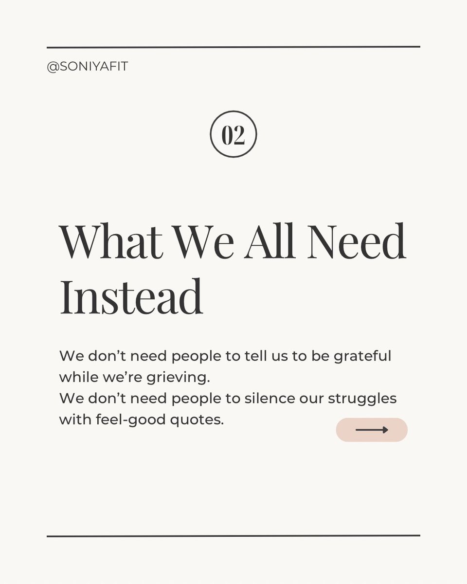 SoniyaFit's tweet photo. The Difference Between Positivity &amp; Toxic Positivity https://t.co/ilWTMe1ZuK