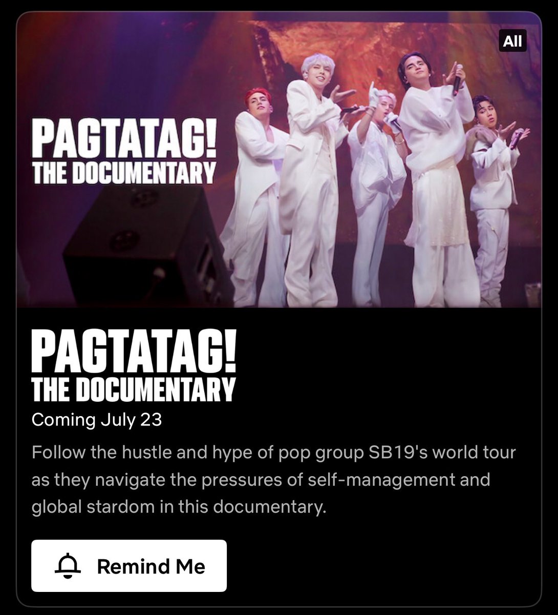 JustinTime_98's tweet photo. Check out “Pagtatag! The Documentary” on Netflix coming July 23

https://t.co/CRSvGWfCwf https://t.co/Pdg4EH1bLT