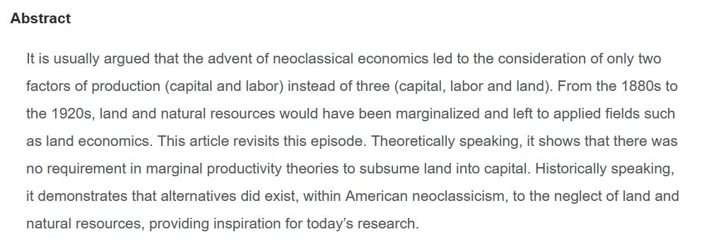 Land Economics Journal tweet media