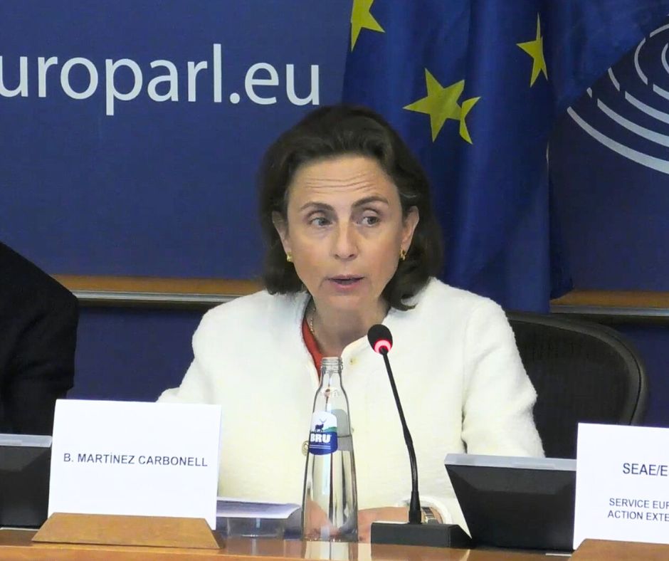 EEAS_SecGen's tweet image. Grateful for today’s exchange with @EP_ForeignAff. Strong parliamentary cooperation is key to delivering a more strategic & assertive EU foreign policy.
Together, we support Ukraine, modernise diplomacy & strengthen global partnerships.
#TeamEurope