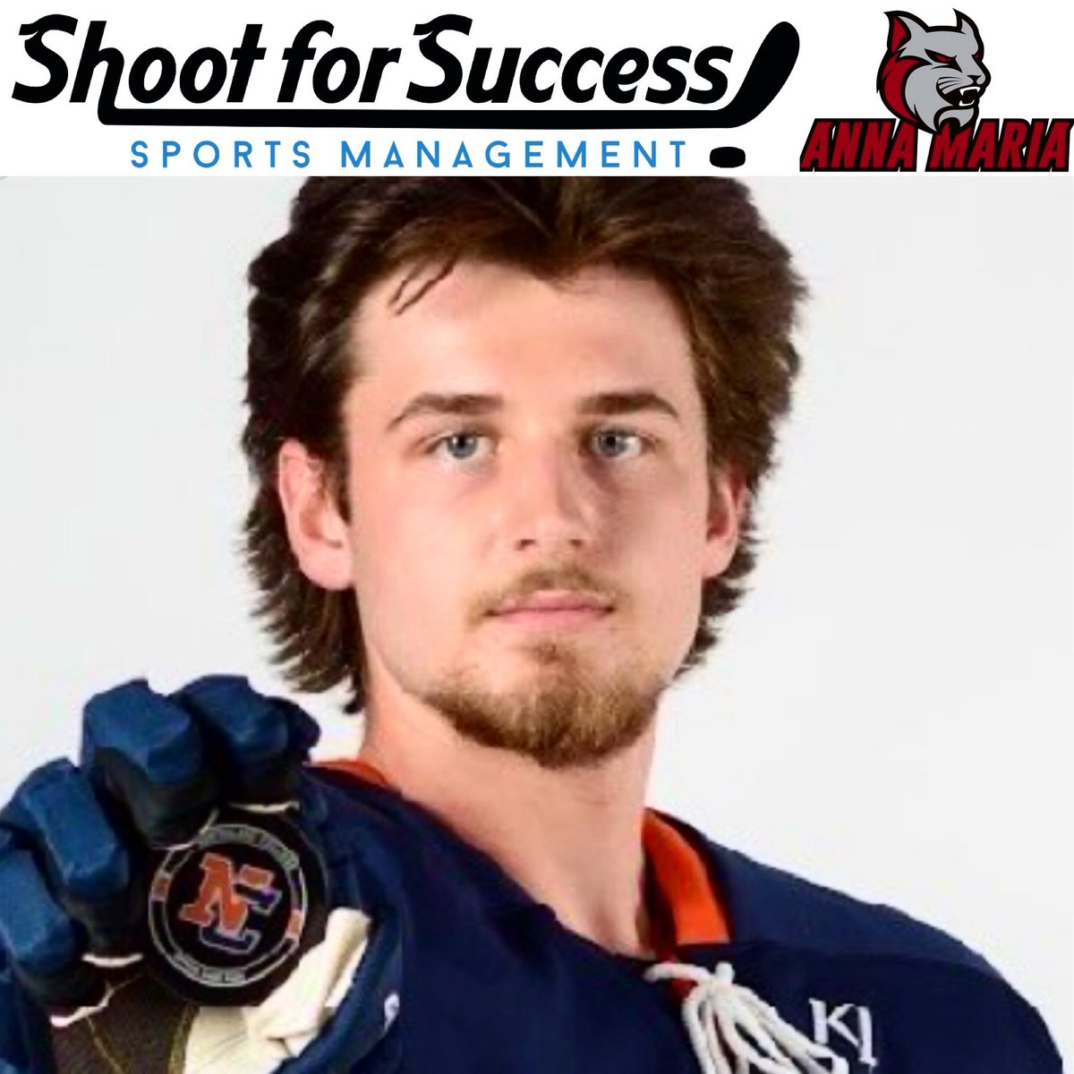 Shoot for Success Athlete Christian Shields commits to <a href="/NCAAIceHockey/">NCAA Ice Hockey</a> Anna Maria College!! Christian will provide stability and puck moving ability on the back end for  Anna Maria!! #S4Success