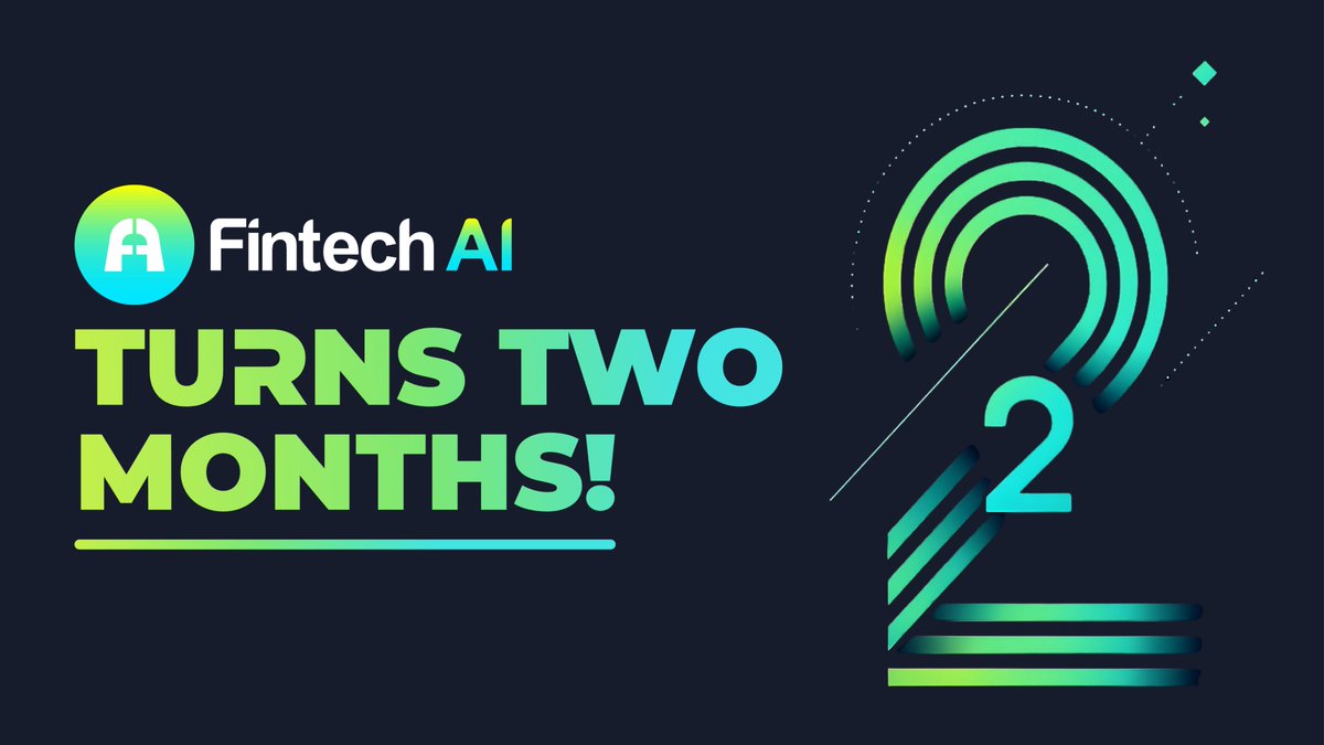 FNA_FintechAI's tweet image. 🎉 Fintech AI turns 2 months today! 🚀

In just 60 days, we&apos;ve gone from vision to velocity — with locked liquidity, real yield, and a growing army of smart stakers 💡💰

Thank YOU for being part of this mission. We’re just getting started.

#FintechAI #FNA #DeFi #Web3 #Milestone…