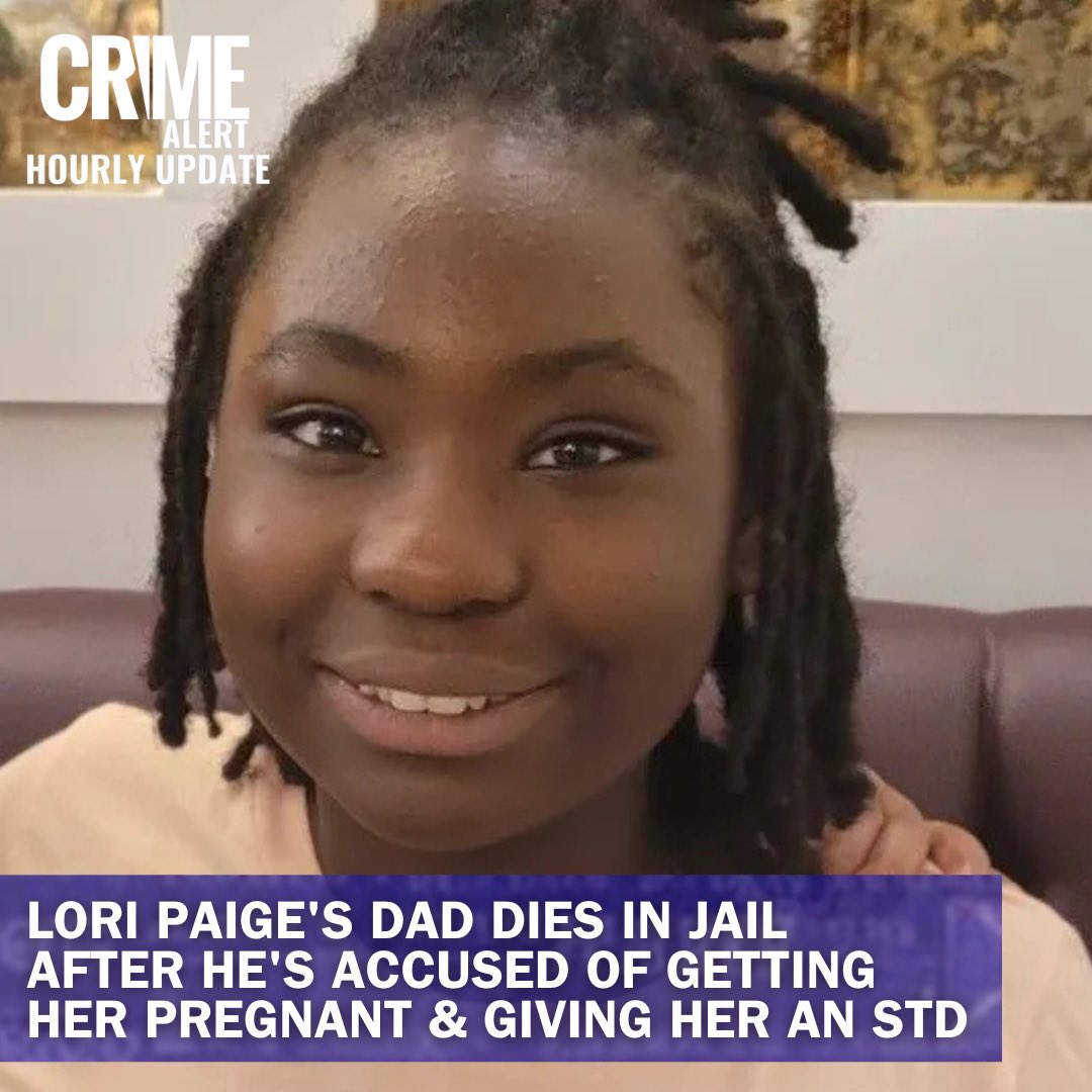 NancyGrace's tweet photo. A Florida man dies in jail before he can stand trial for the murder and rape of his 12-year-old daughter #LoriPaige, whose body was found nearly two years after she vanished. Listen: https://t.co/RtJdzlEIZN https://t.co/4rDg2StqrX