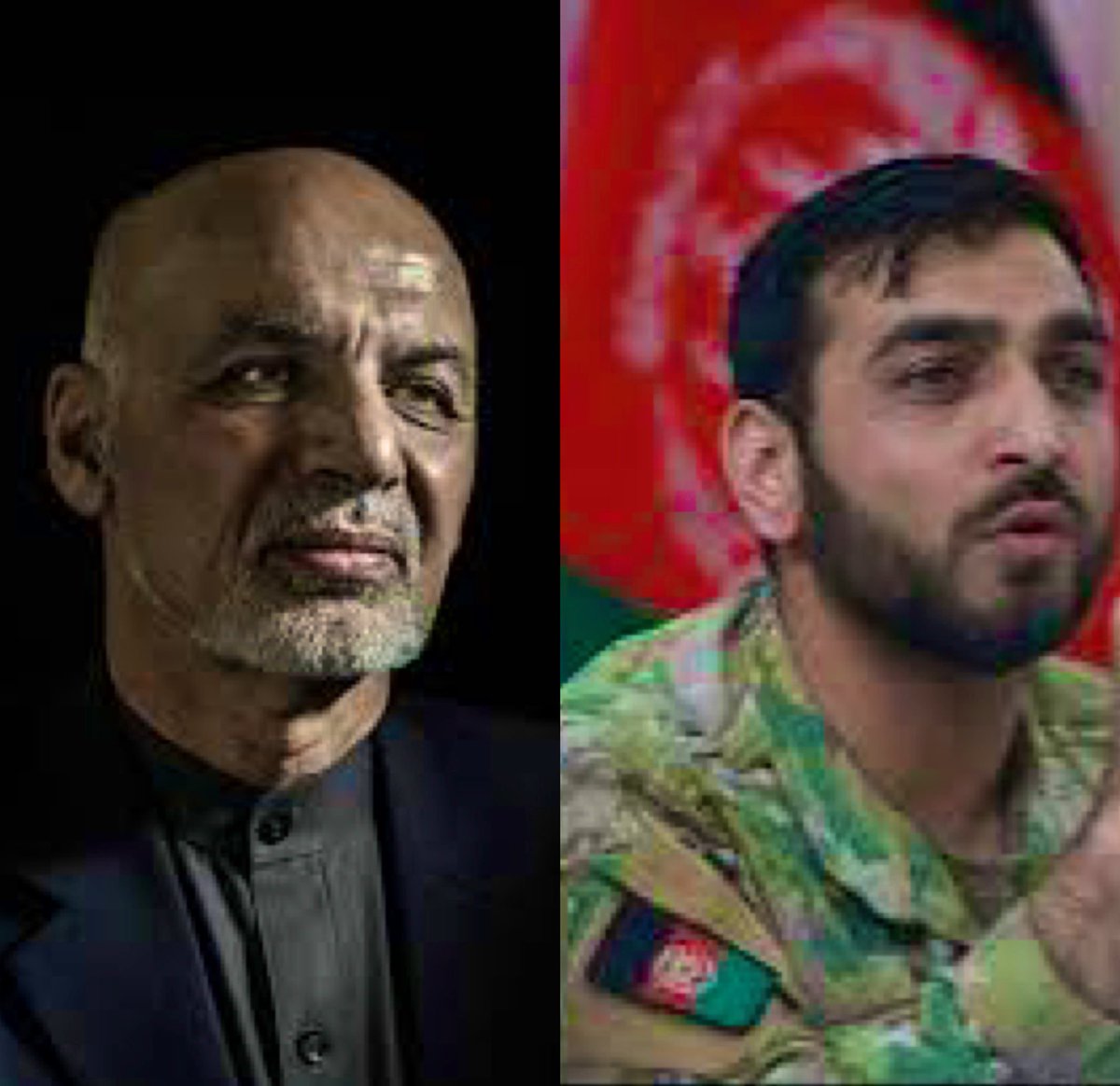 به ژنرالِ پلاستیکیِ خوشحالِ فراری، اشرفِ غنیِ گریخته، و فرقه‌ی بی‌خِرَدشان کسی پیام دهد
که این فرزندانِ زبانِ فارسی، این شیرانِ دلیرِ خاکِ پارس 
ابرقدرتِ متکبرِ جهان، آمریکا، و بچه‌ننه‌اش اسرائیل را
به زانو درآوردند و طعمِ تلخِ مقاومت را چشاندند.
نه گریختند، نه لرزیدند  بر خاکِ
