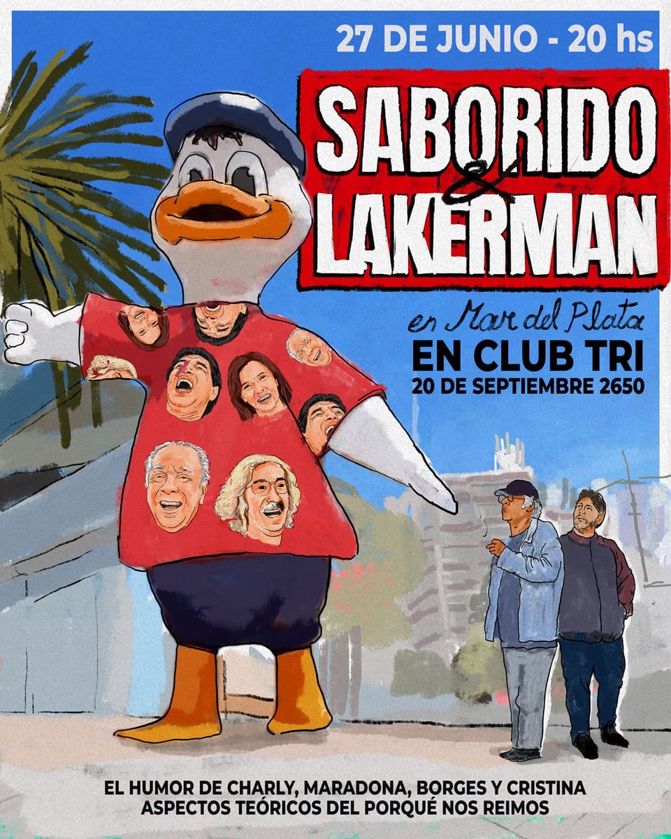 #MarDelPlata 
Últimas entradas disponibles para la función de 22.30hs!
articket.com.ar/SABORIDO-LAKER…