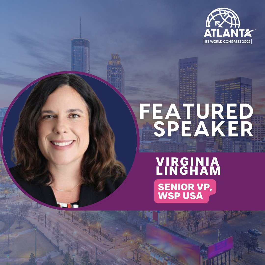 Get ready to hear from leading voices shaping the future of transportation at #ITSWC2025, including:
➡️ Jim Misener
➡️ Laurie Matkowski
➡️ Shailen Bhatt
➡️ Virginia Lingham

To view the full speaker list, visit: bit.ly/4e5npe9