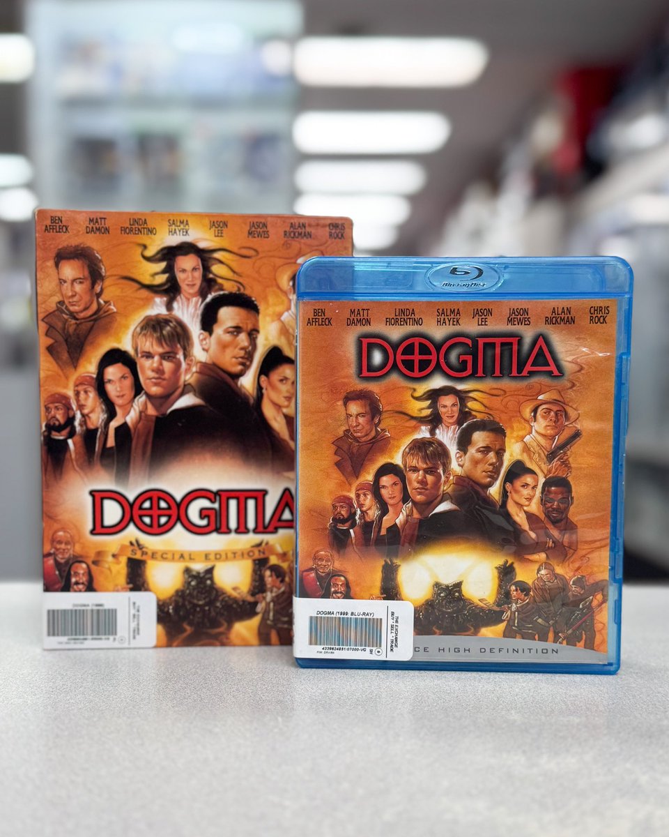 ExchangeStores's tweet image. Dogma is a classic! 😇
