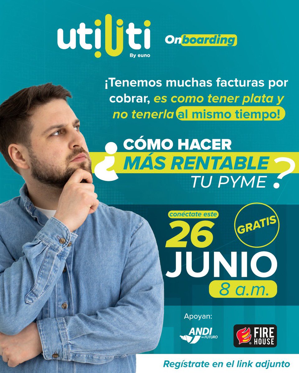 Foro virtual para pymes y emprendedores Gratuito . 
Link de registro.

lnkd.in/d7x5gEkP